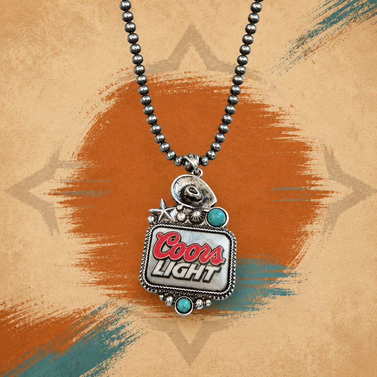 Cold Beer & Cowgirls Necklace