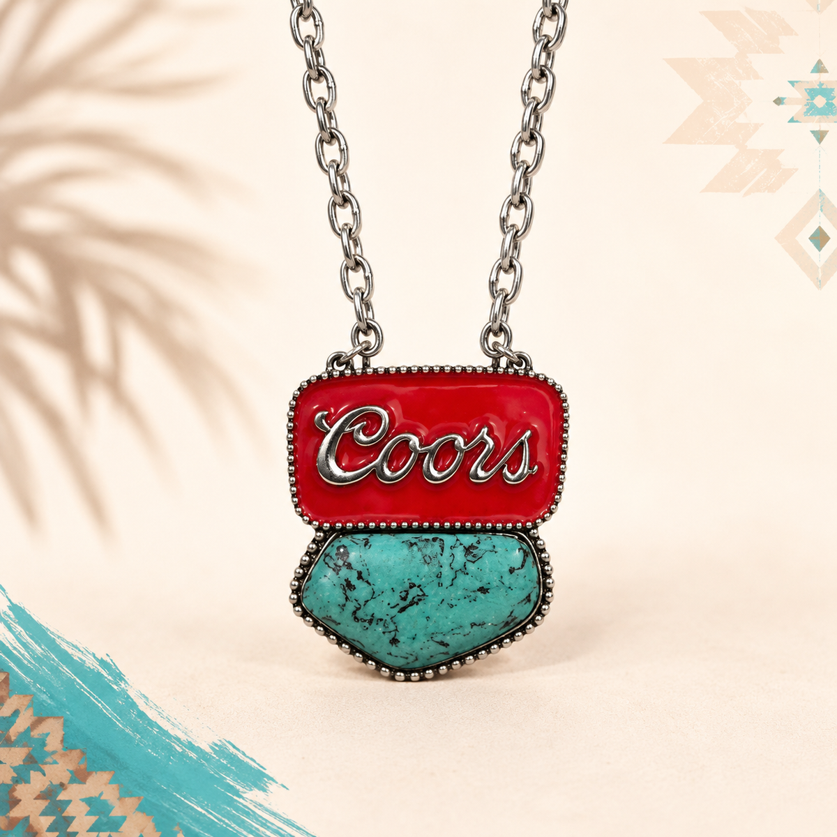 Cold Beer & Turquoise Necklace