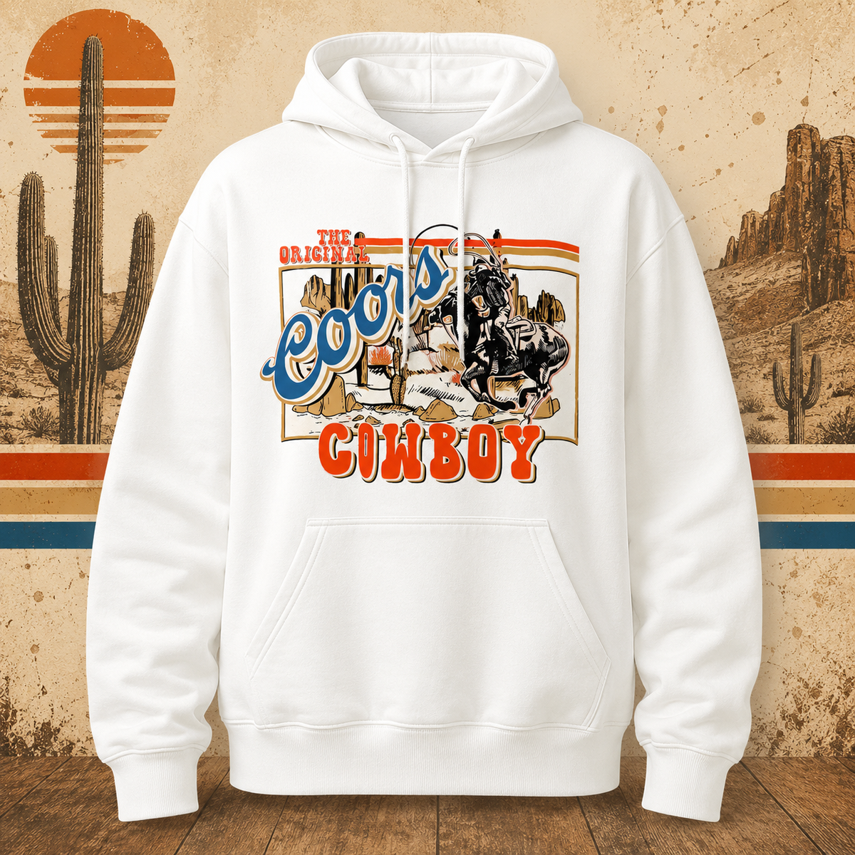 The Original Coors Cowboy Hoodie