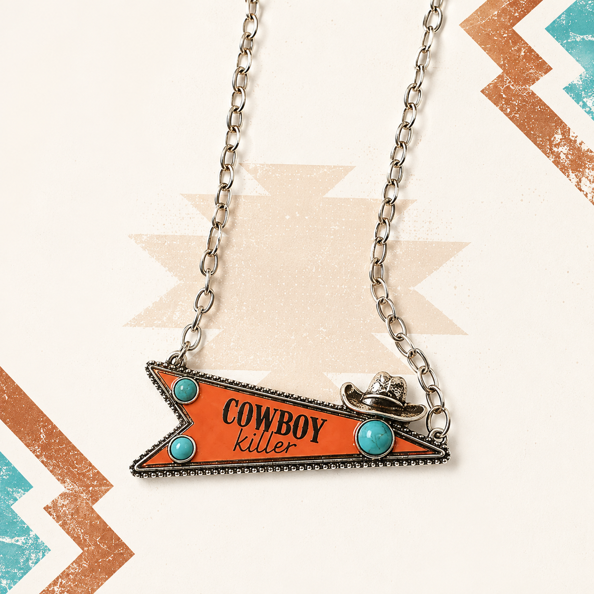 Trouble Points West Necklace