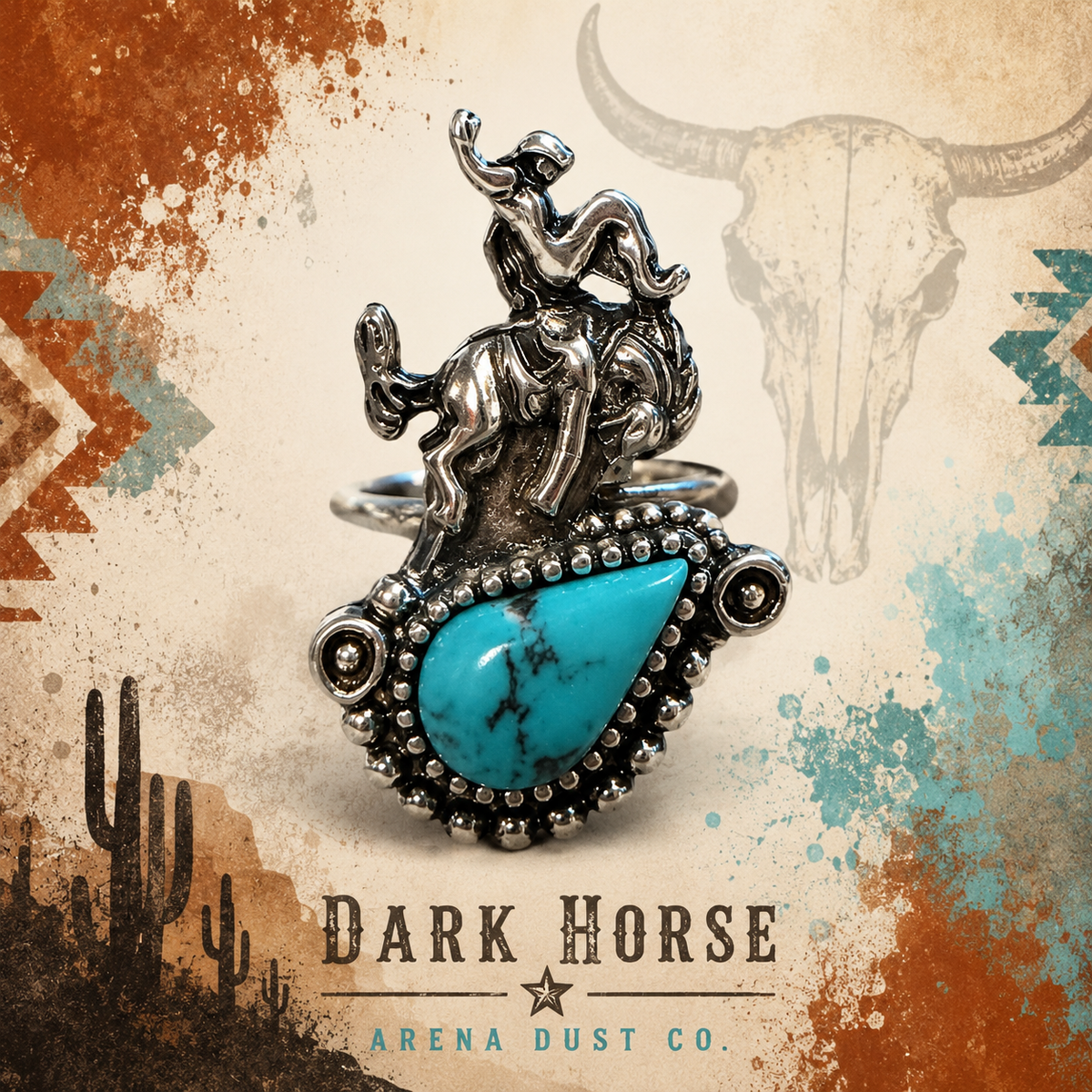 Rodeo After Dark Ring