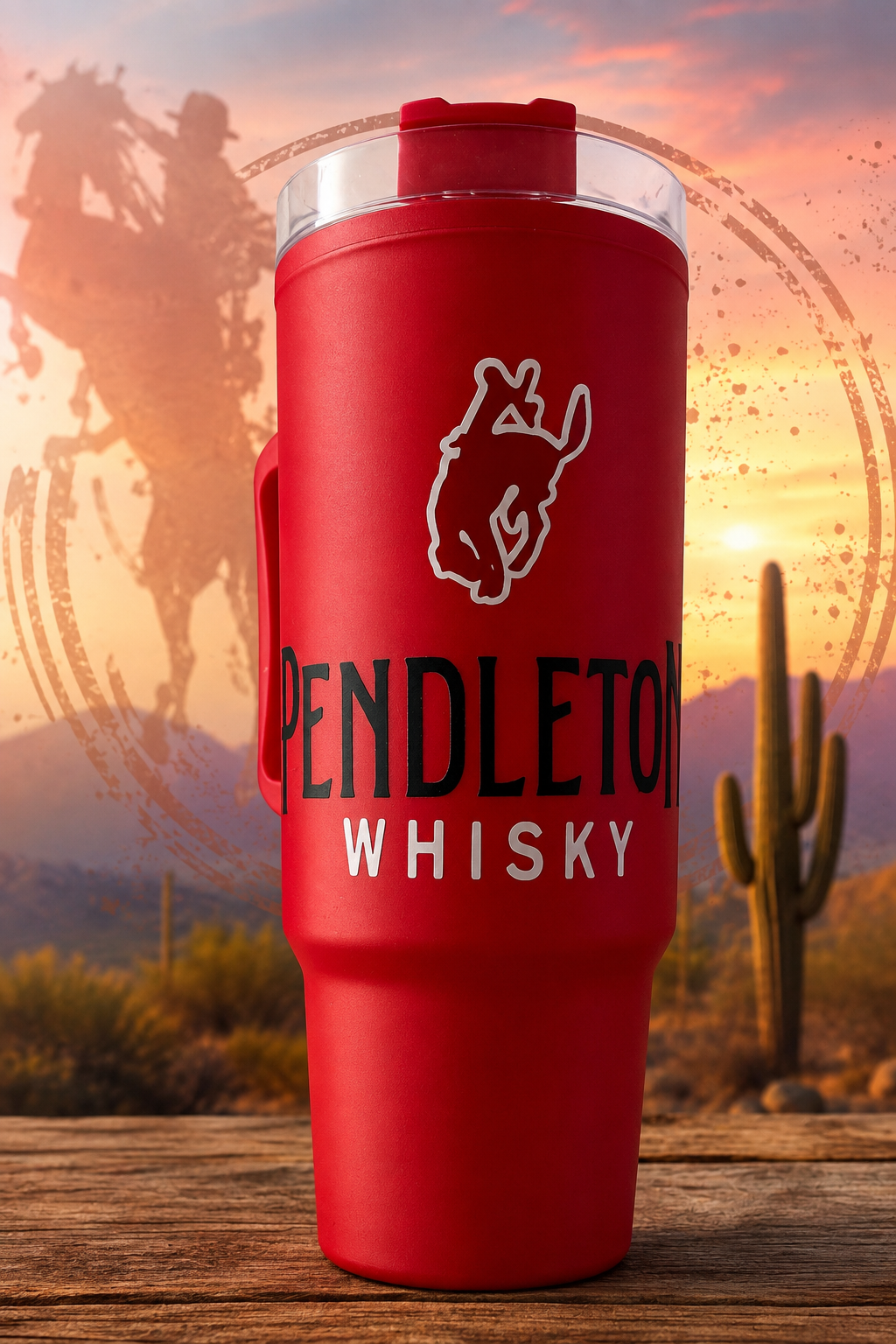 Red Dirt Rodeo Pendleton Whisky Tumbler