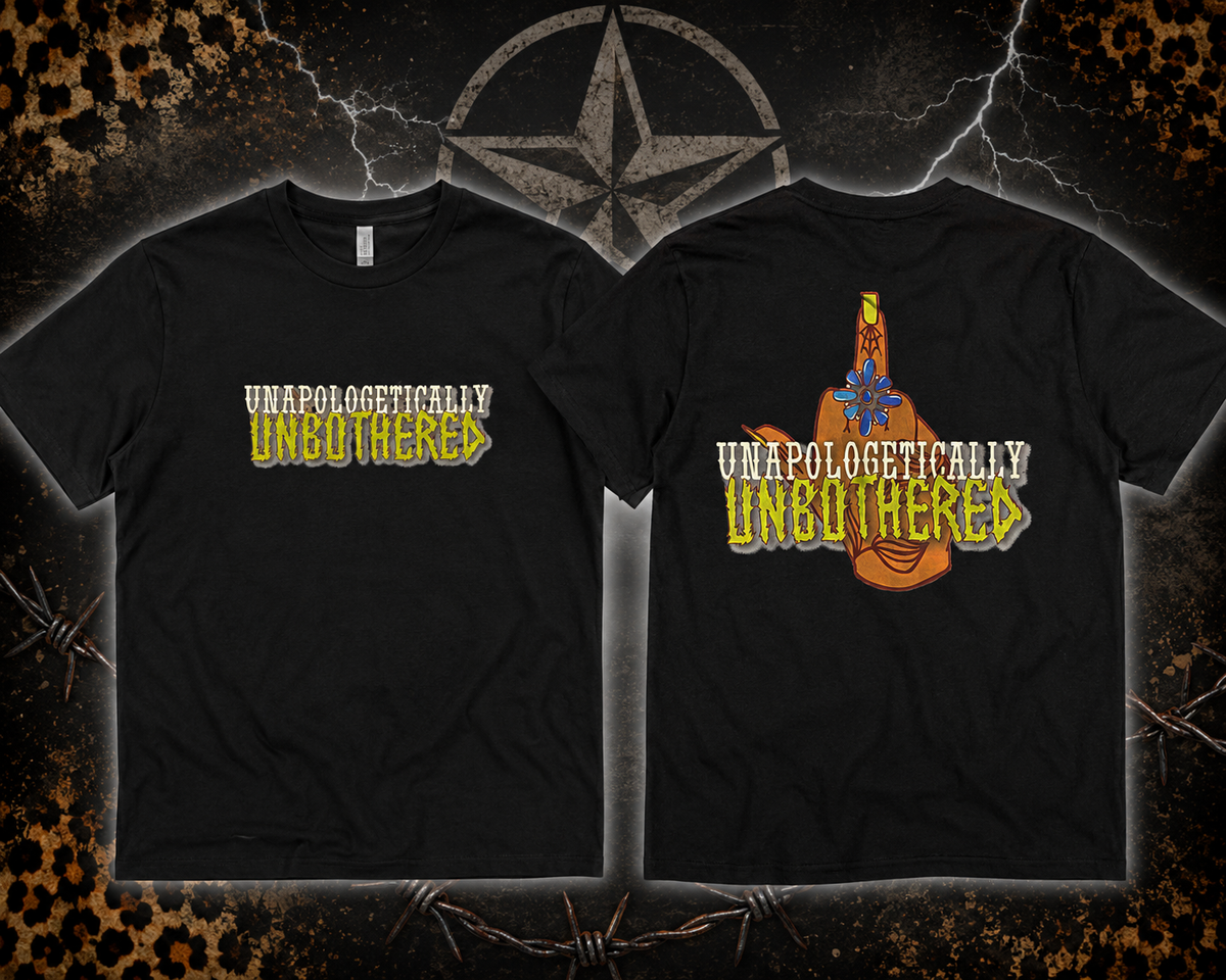 Unapologetically Unbothered Western Tee