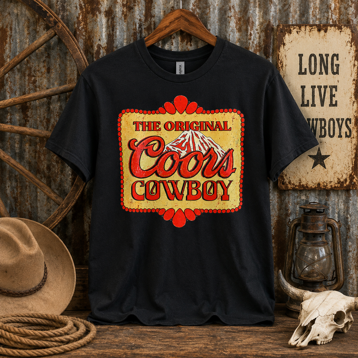 The Original Coors Cowboy Graphic Tee