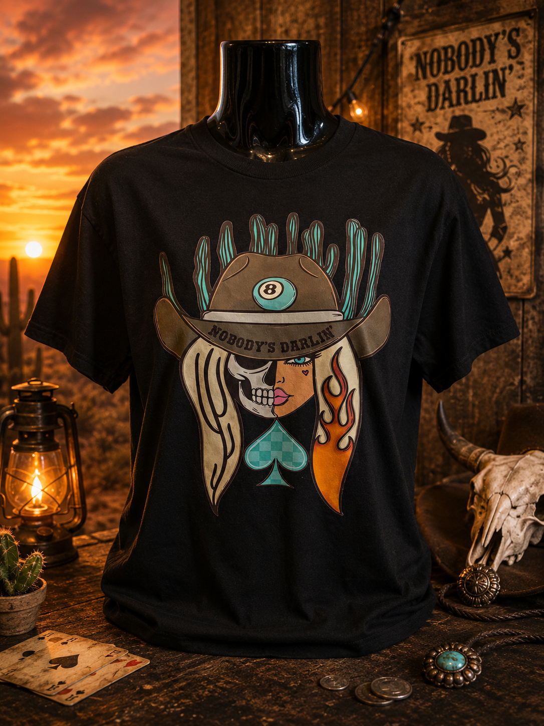 Nobody’s Darlin’ Western Graphic Tee