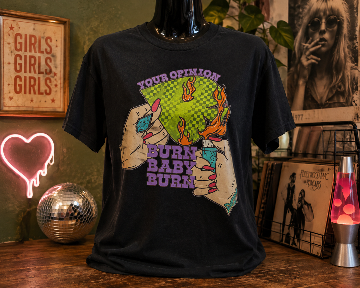 Burn Baby Burn Graphic Tee