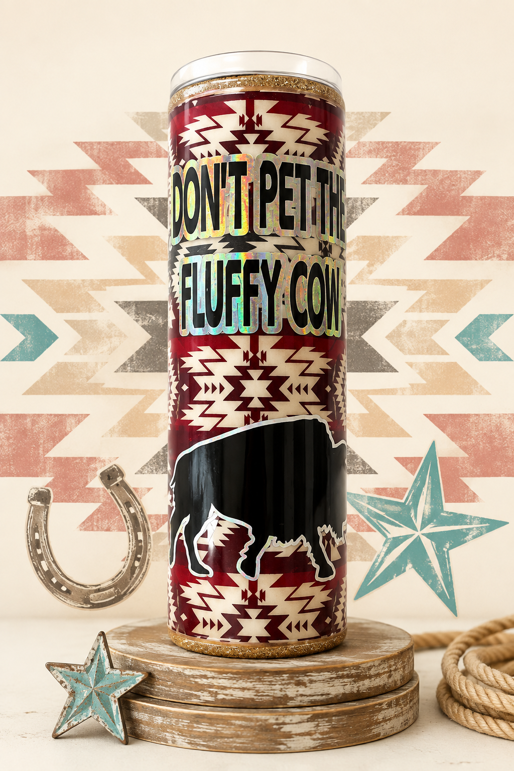 Don’t Pet the Fluffy Cow Tumbler