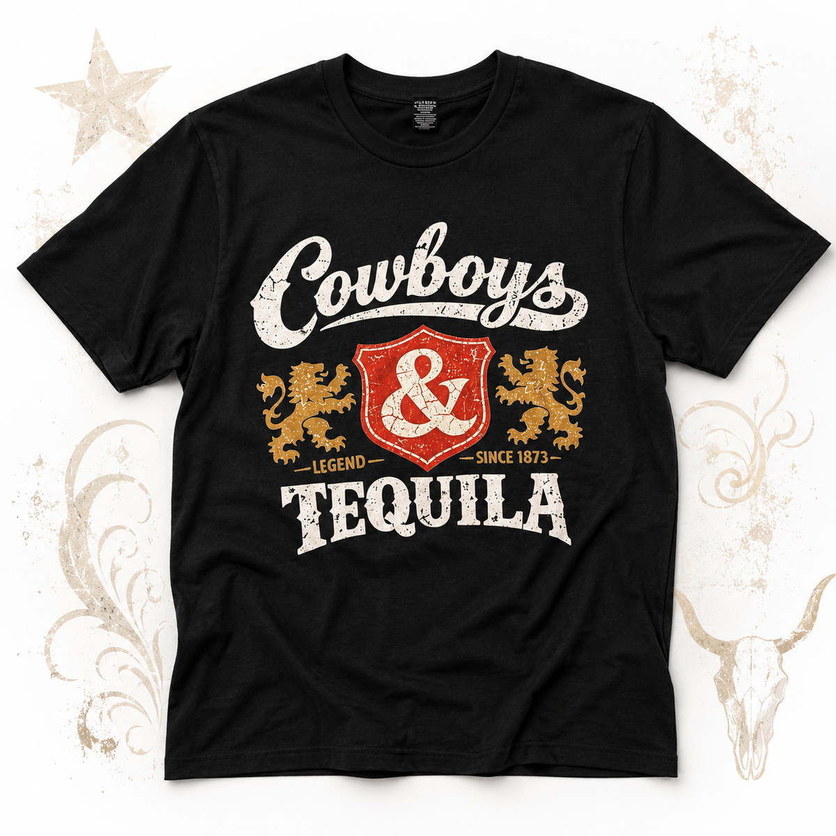 Cowboys & Tequila Graphic Tee