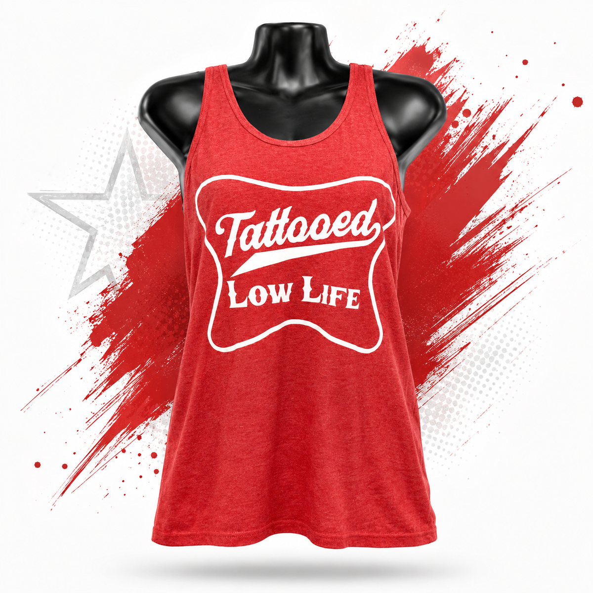 Tattooed Low Life Graphic Tank