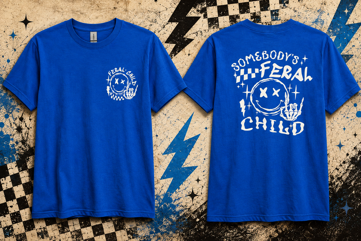 Somebody’s Feral Child Youth Graphic Tee