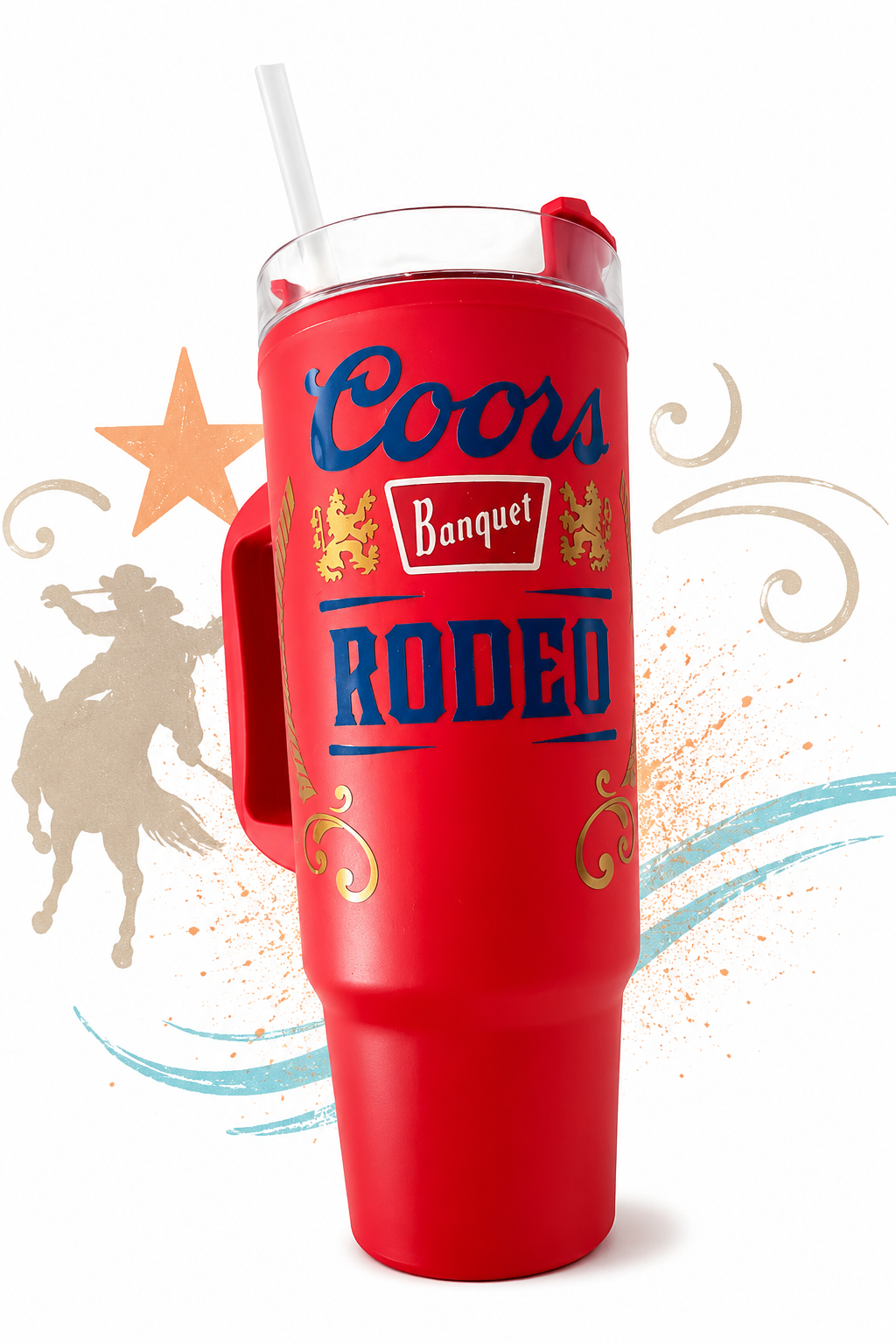 Cold drinks and rodeo days just belong together. 🤠🍺