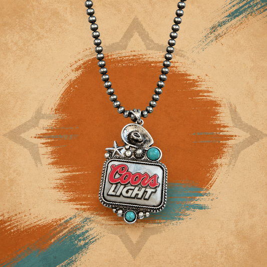Cold Beer & Cowgirls Necklace