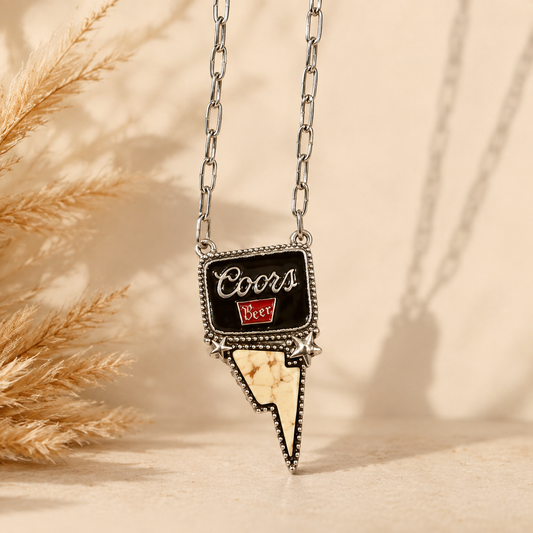 Last Call Lightning Necklace