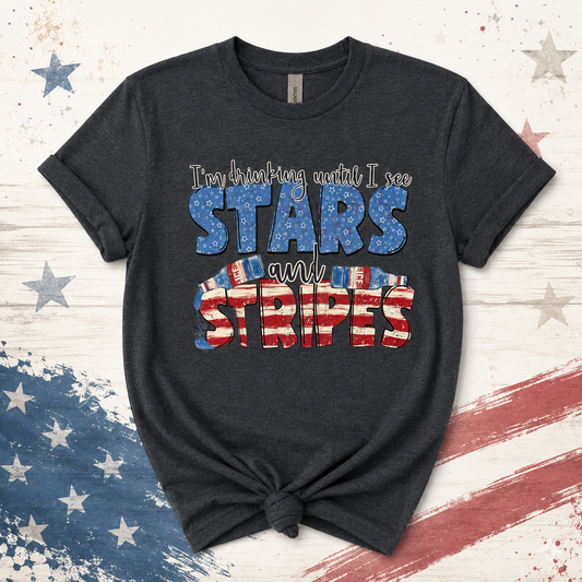 Stars & Stripes Drinking Tee