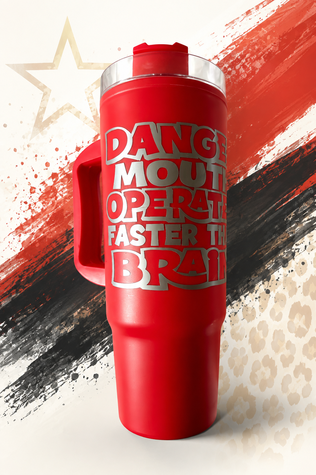Danger Mouth Red Tumbler