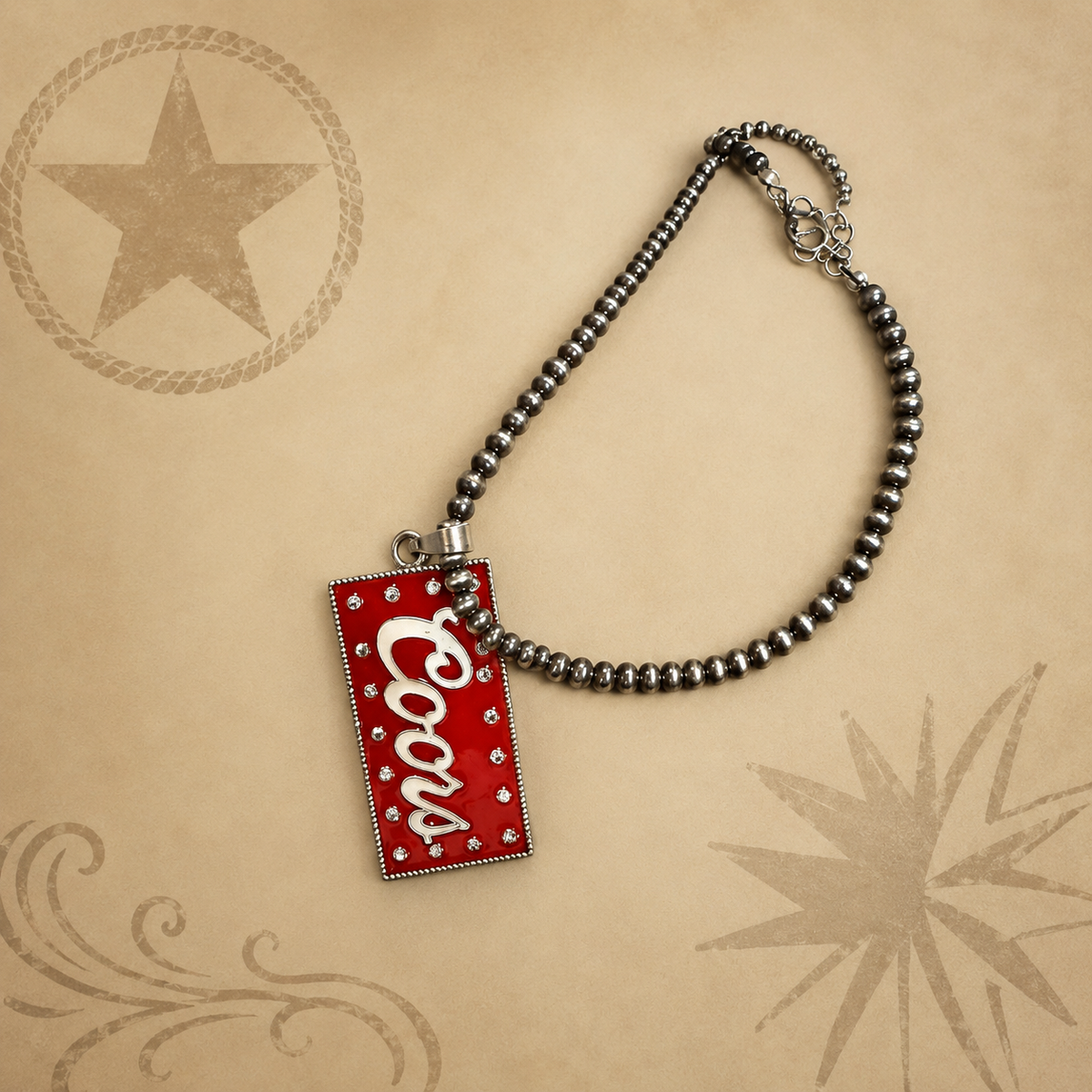 Scarlet & Spurs Cowgirl Necklace