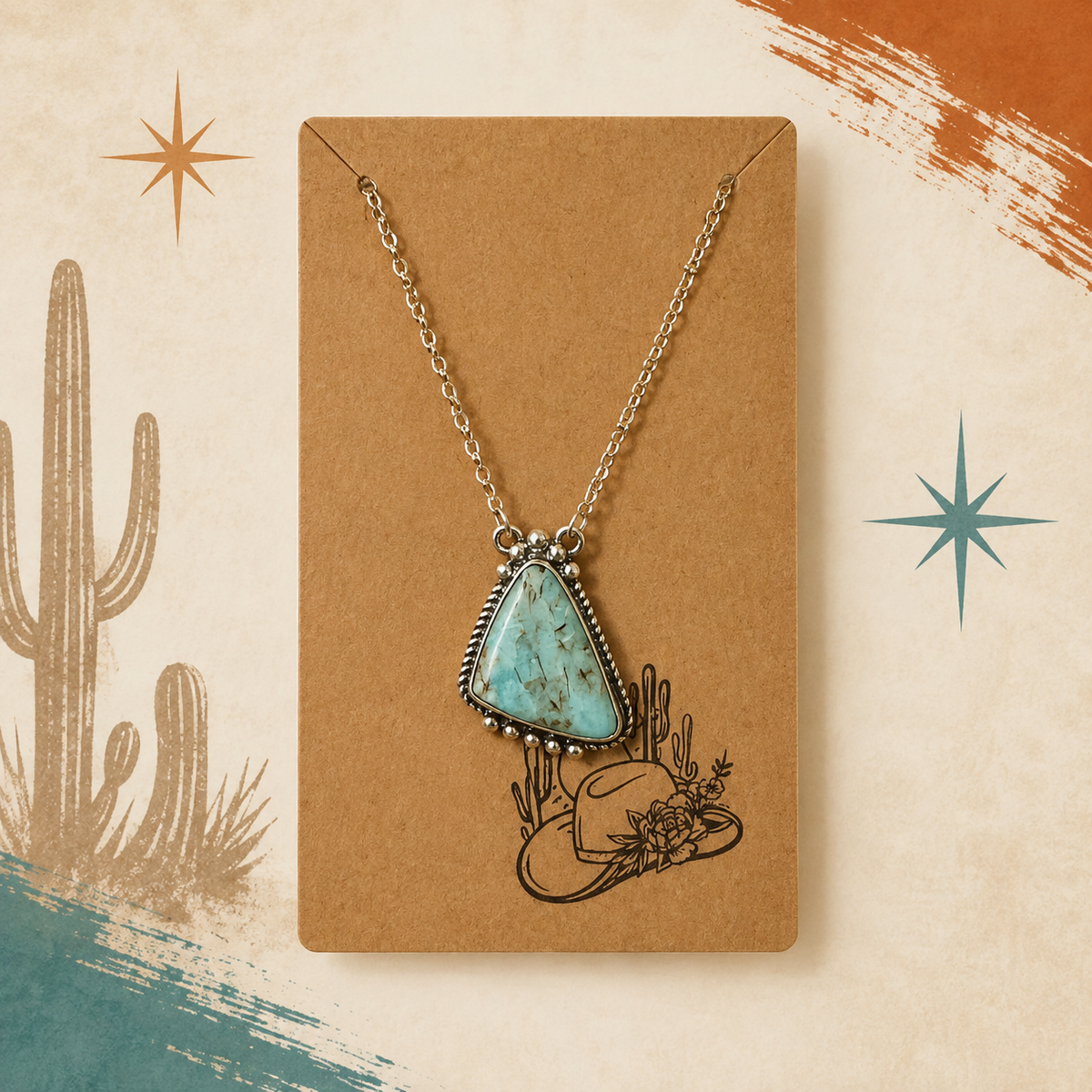 Desert Drifter Turquoise Necklace
