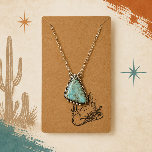 Desert Drifter Turquoise Necklace