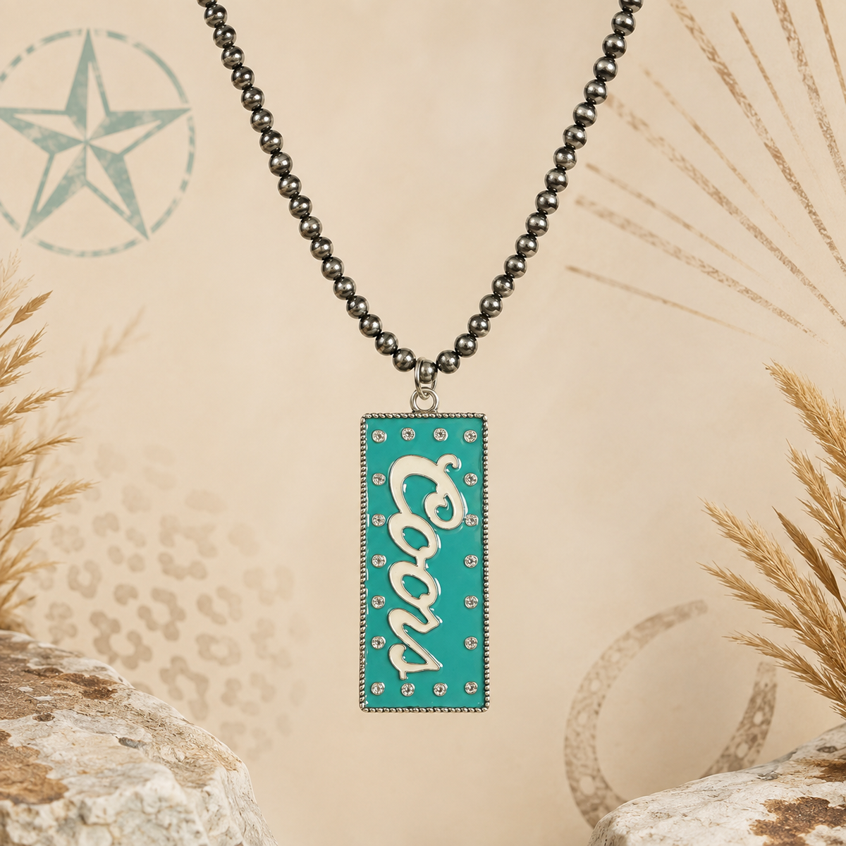 Turquoise Cowgirl Calling Necklace