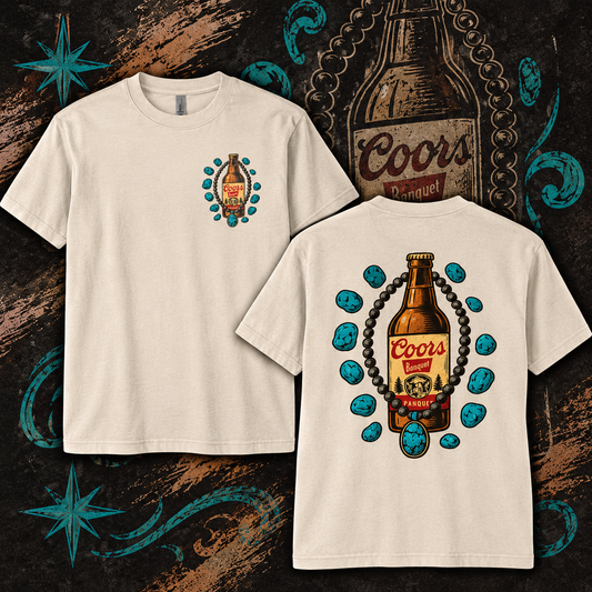 Banquet & Turquoise Western Graphic Tee