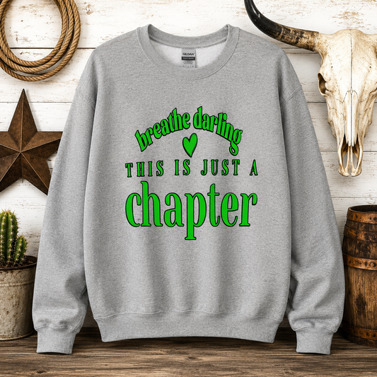 Just a Chapter Graphic Sweatshirt