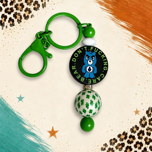 Zero Luck Left Beaded Bag Charm