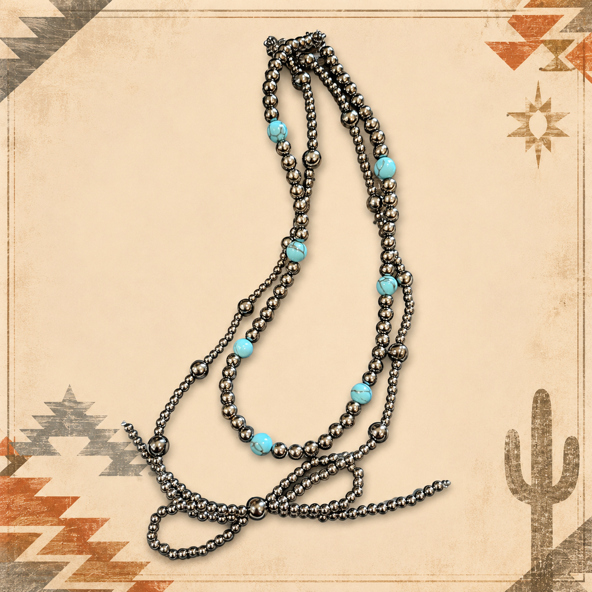 Turquoise Tangle Necklace