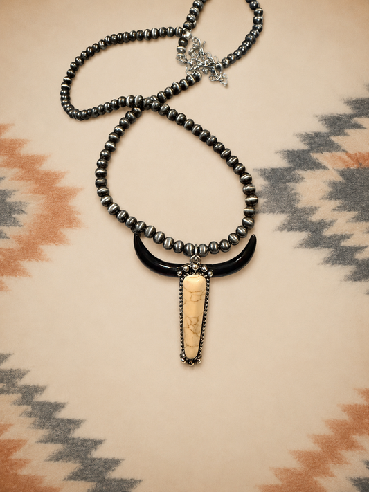 Outlaw Longhorn Necklace