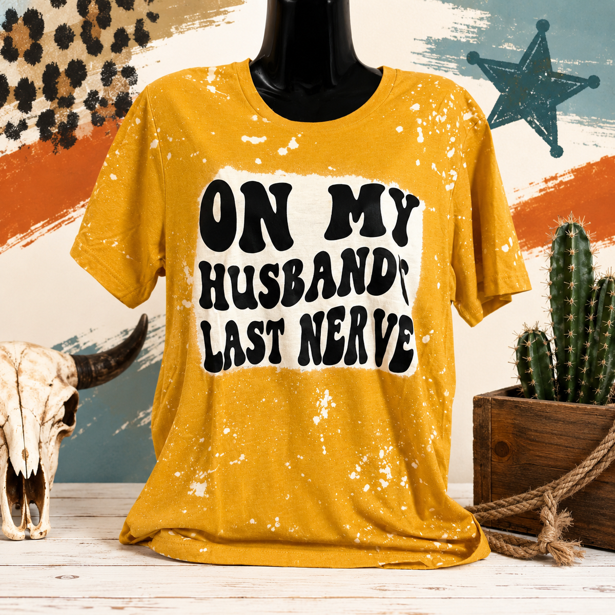 On My Husband’s Last Nerve Tee