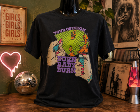 Burn Baby Burn Graphic Tee