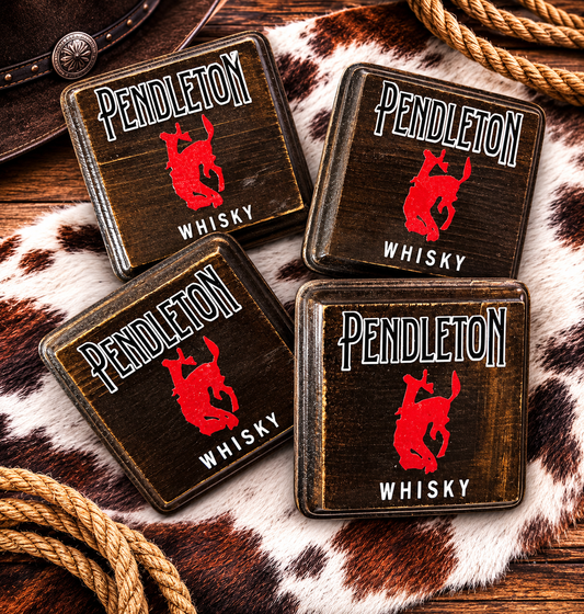 Pendleton Whisky Rodeo Coaster Set