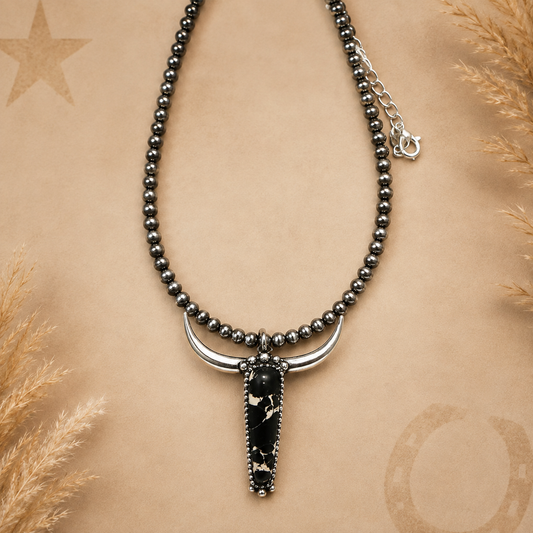 Black Canyon Longhorn Necklace