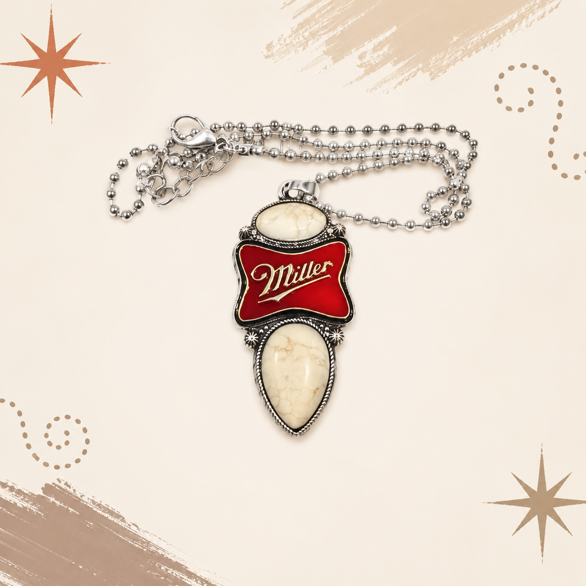 Last Round Miller Necklace