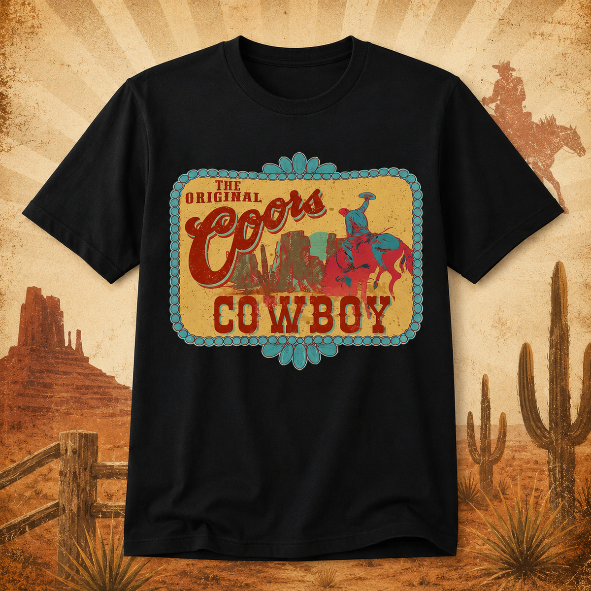 The Original Coors Cowboy Tee