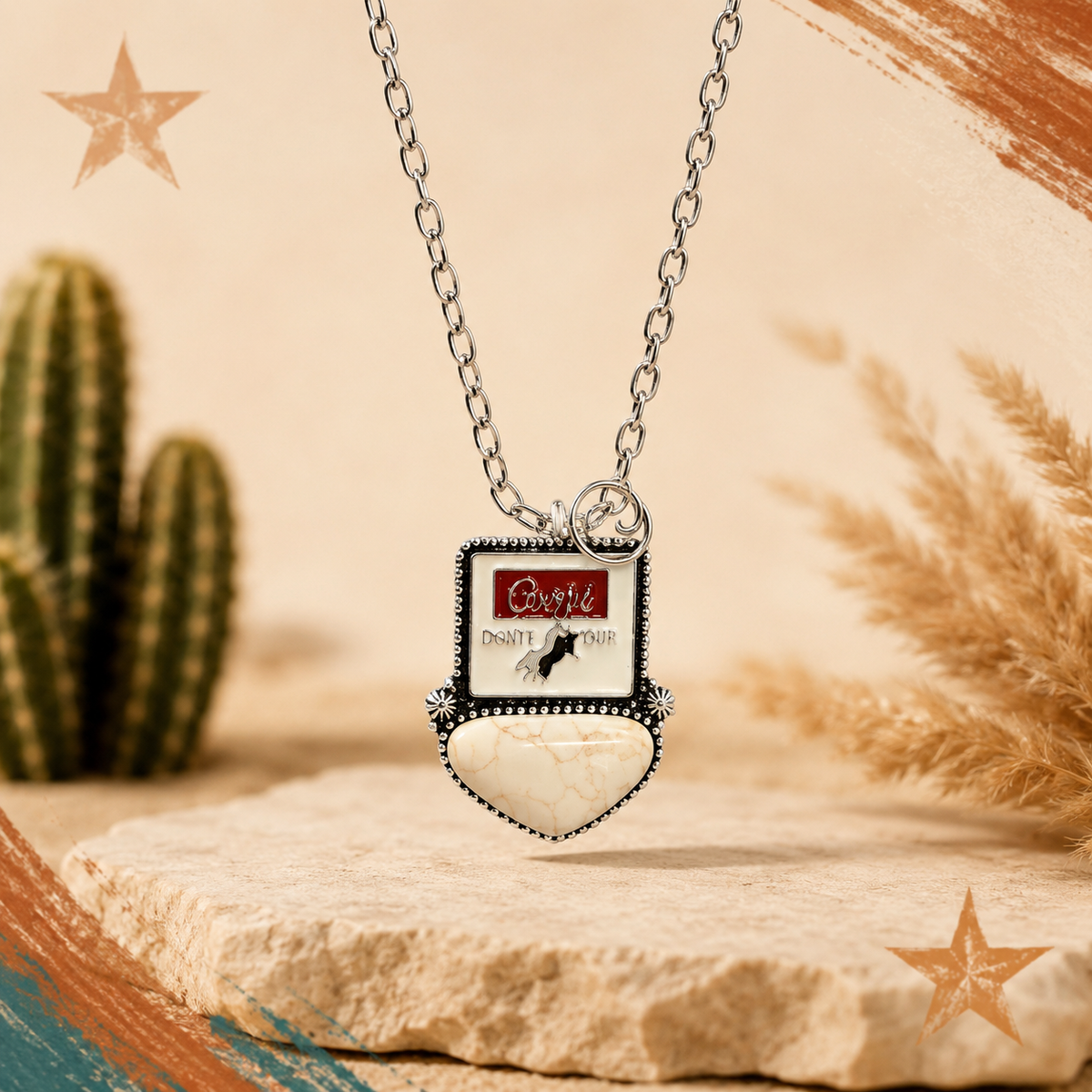 Don't Fence Me In Necklace