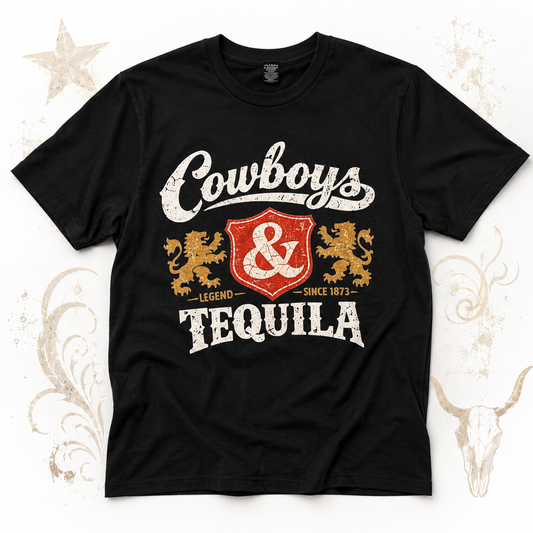 Cowboys & Tequila Graphic Tee