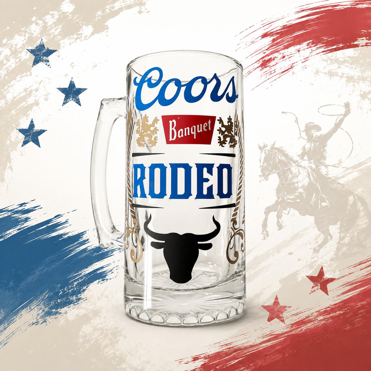 Banquet at the Rodeo Beer Mug