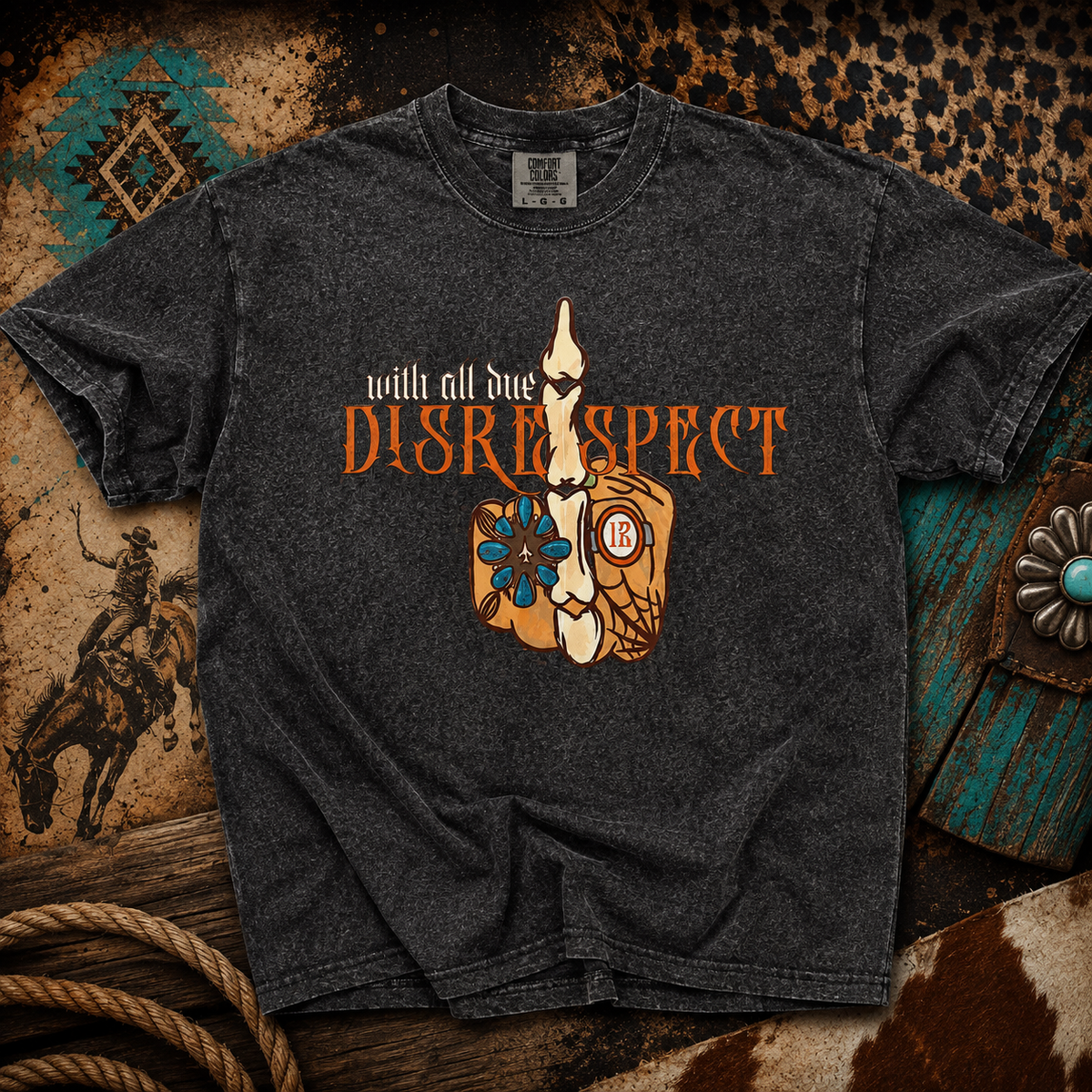 Until All Due Disrespect Graphic Tee