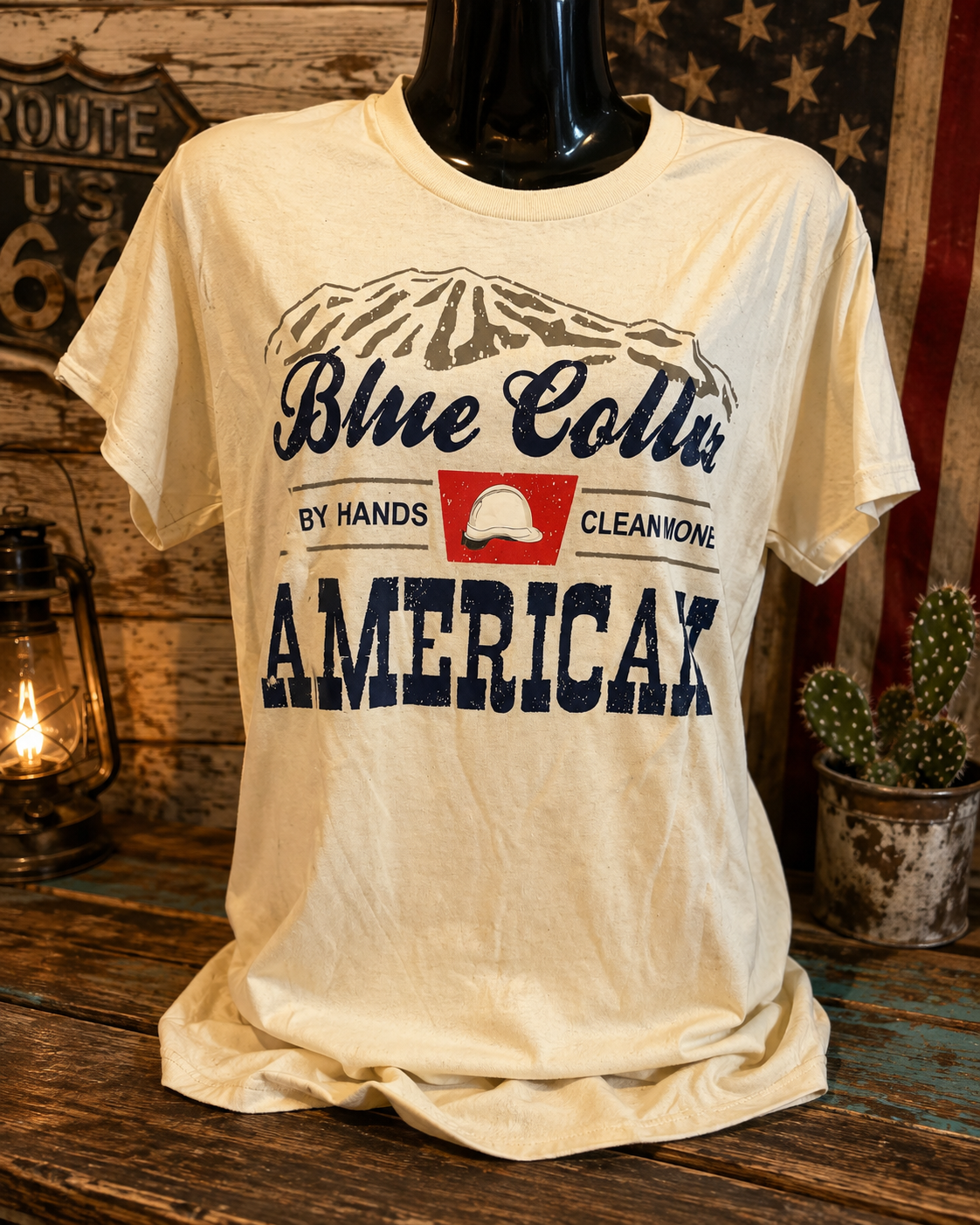 Blue Collar American Graphic Tee