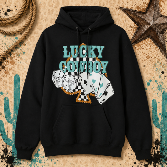 Lucky Cowboy Gamble Hoodie