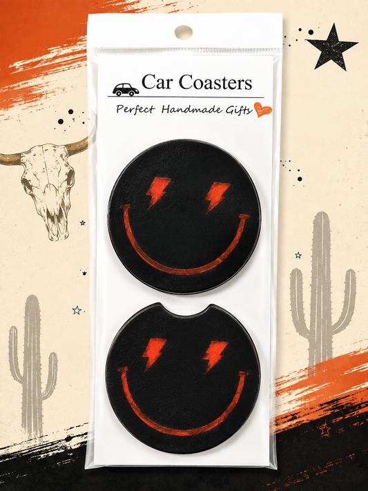 Electric Outlaw Car Coaster Set