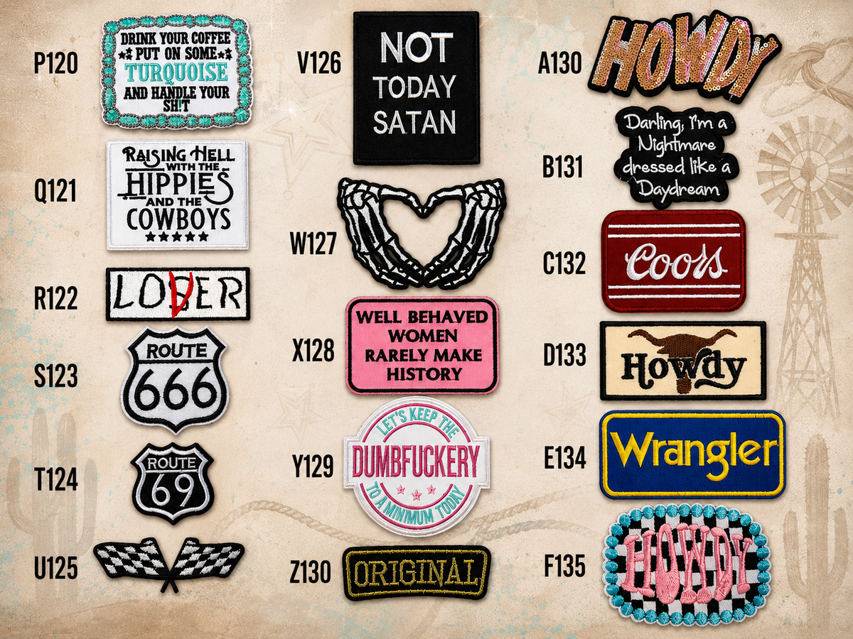 Build Your Own Patch Hat