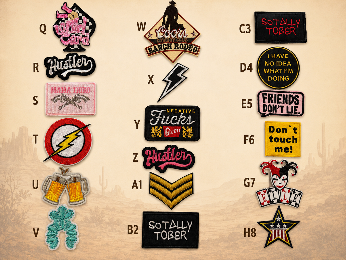 Build Your Own Patch Hat