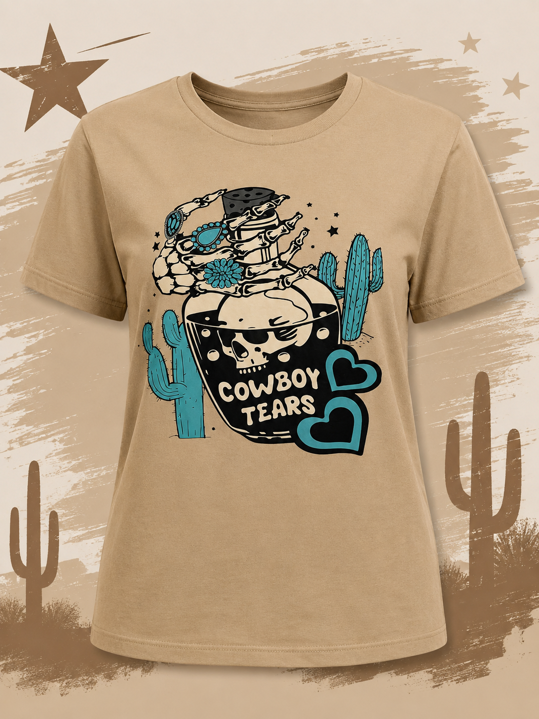 Cowboy Tears Western Graphic Tee