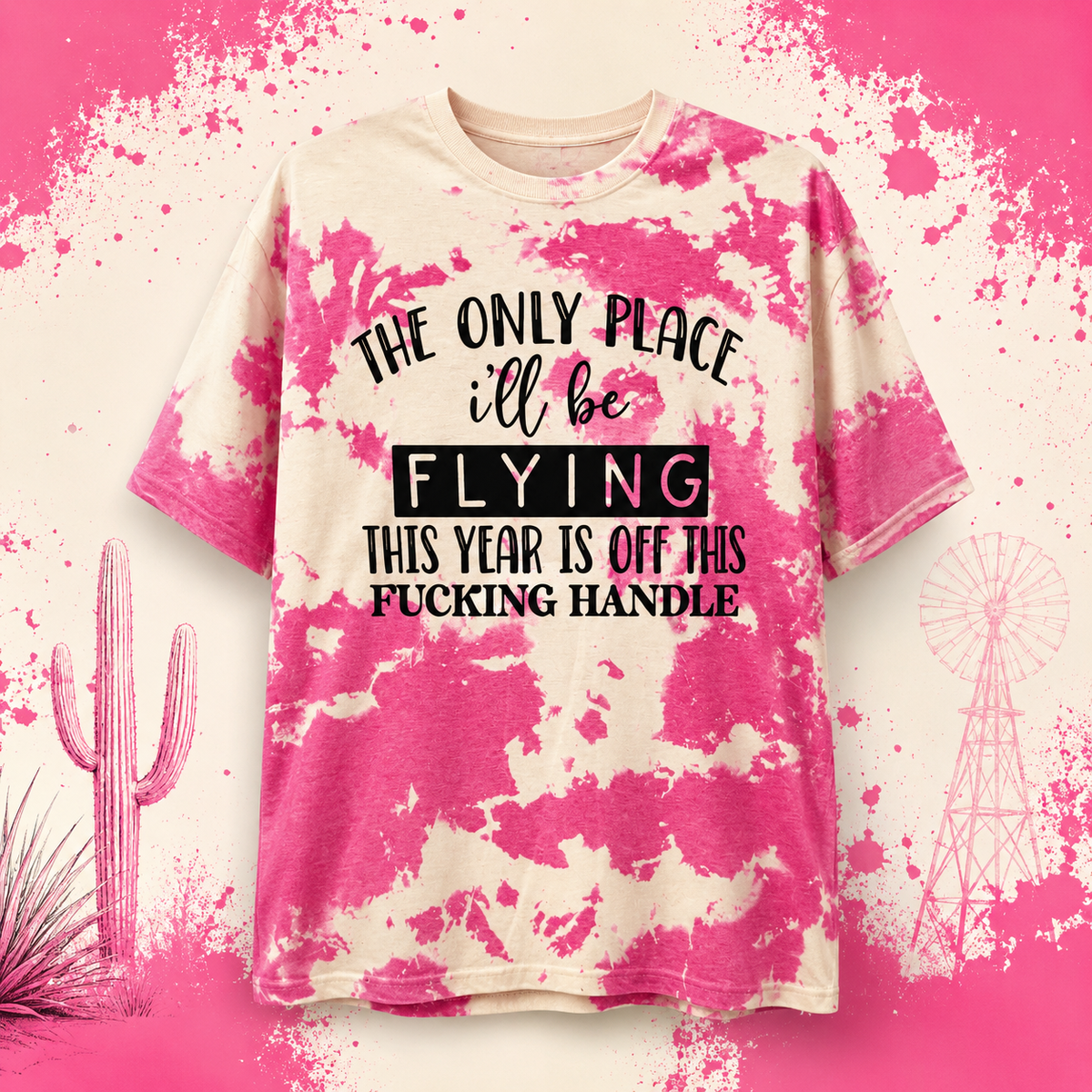 Flying Off the Handle Graphic Tee