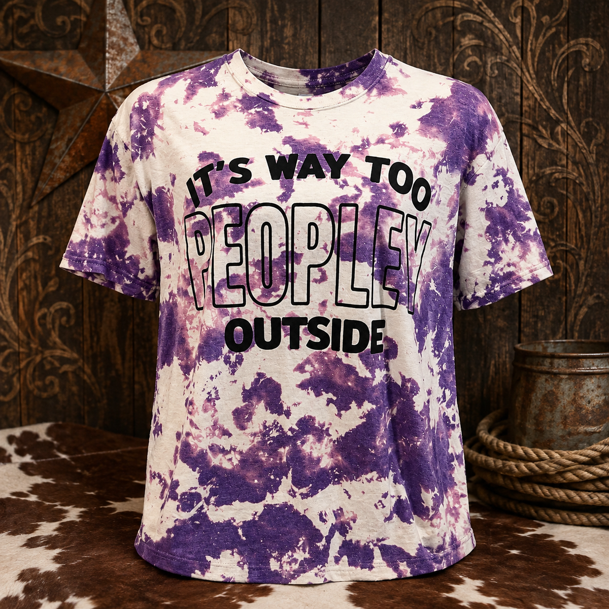 Too Peopley Outside Graphic Tee